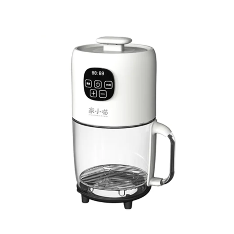 Transparent Air Fryer 2L 700W Home Smart Panoramic View Oil-free Mini Fryer