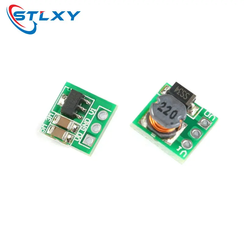 2PCS 0.9-5V  5V DC-DC 스텝 업 전원 공급 장치 모듈 전압 부스트 컨버터 보드 1.5V 1.8V 2.5V 3V 3.3V 3.7V 4.2V  5V