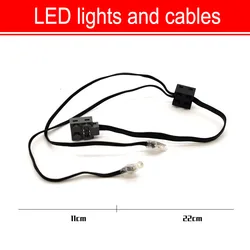 Technical Motor Parts Multi Power Functions Tool Servo Train Motor Building Blocks (LED line)