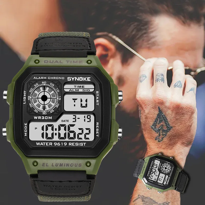 Senstone Relojes Hombre Retro Punk Skull Tonneau Edición | Cuotas Sin Interés