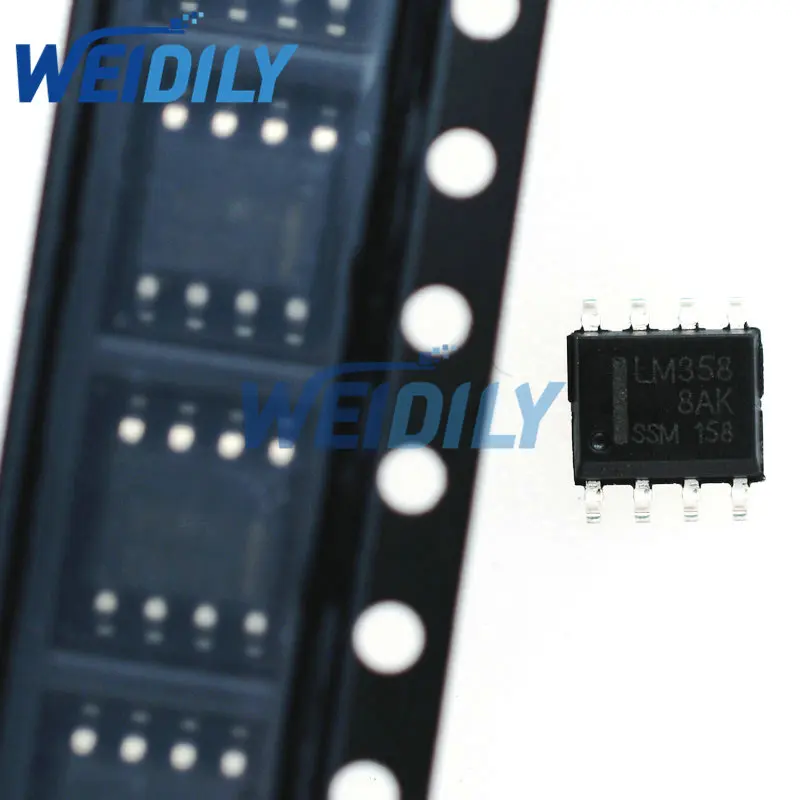 10PCS LM358 LM358DR SMD SOP8 SOP-8 Integrated Circuits New