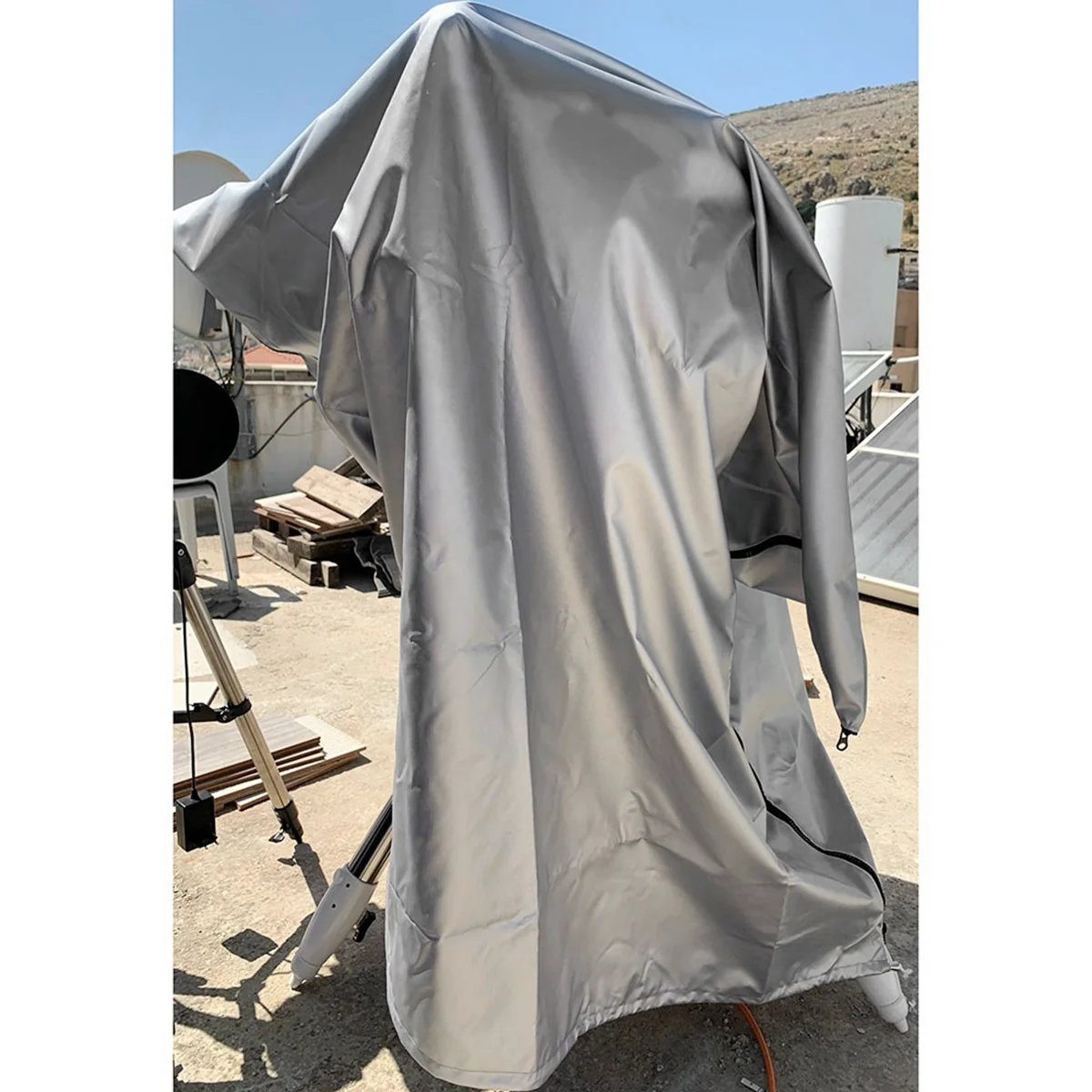 Astronomical Telescope Dust Cover Telescope Outdoor Sun Protection Anti-Dew Light Damage Eclipse Observation Hood 3