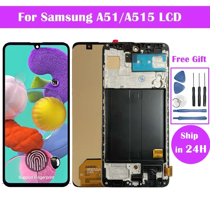 Original-OLED-TFT-LCD-For-Samsung-Galaxy-A51-Display-Touch-Screen ...