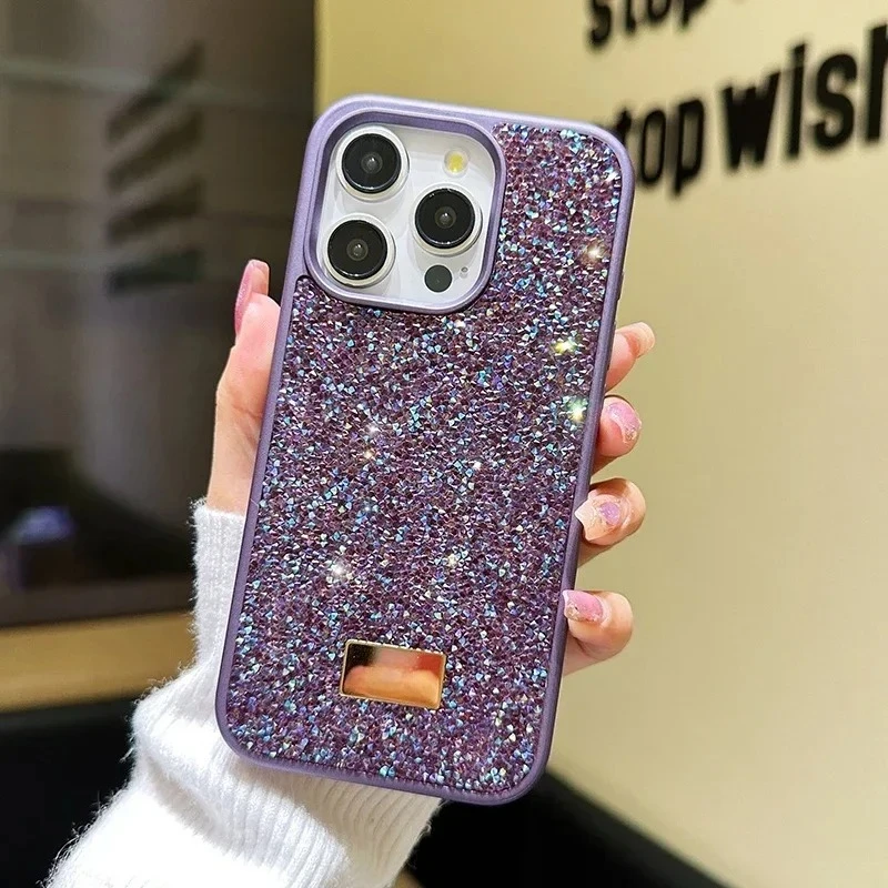Chic Glitter Diamond Shockproof Phone Case Cover