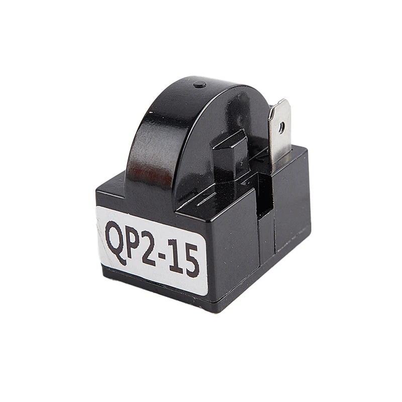 Refrigerator Fittings 1Pcs Freezer PTC Starter Thermal Protector Relay QP2-12 QP2-22 QP2-33 QP2-15 Plug refrigerator fittings