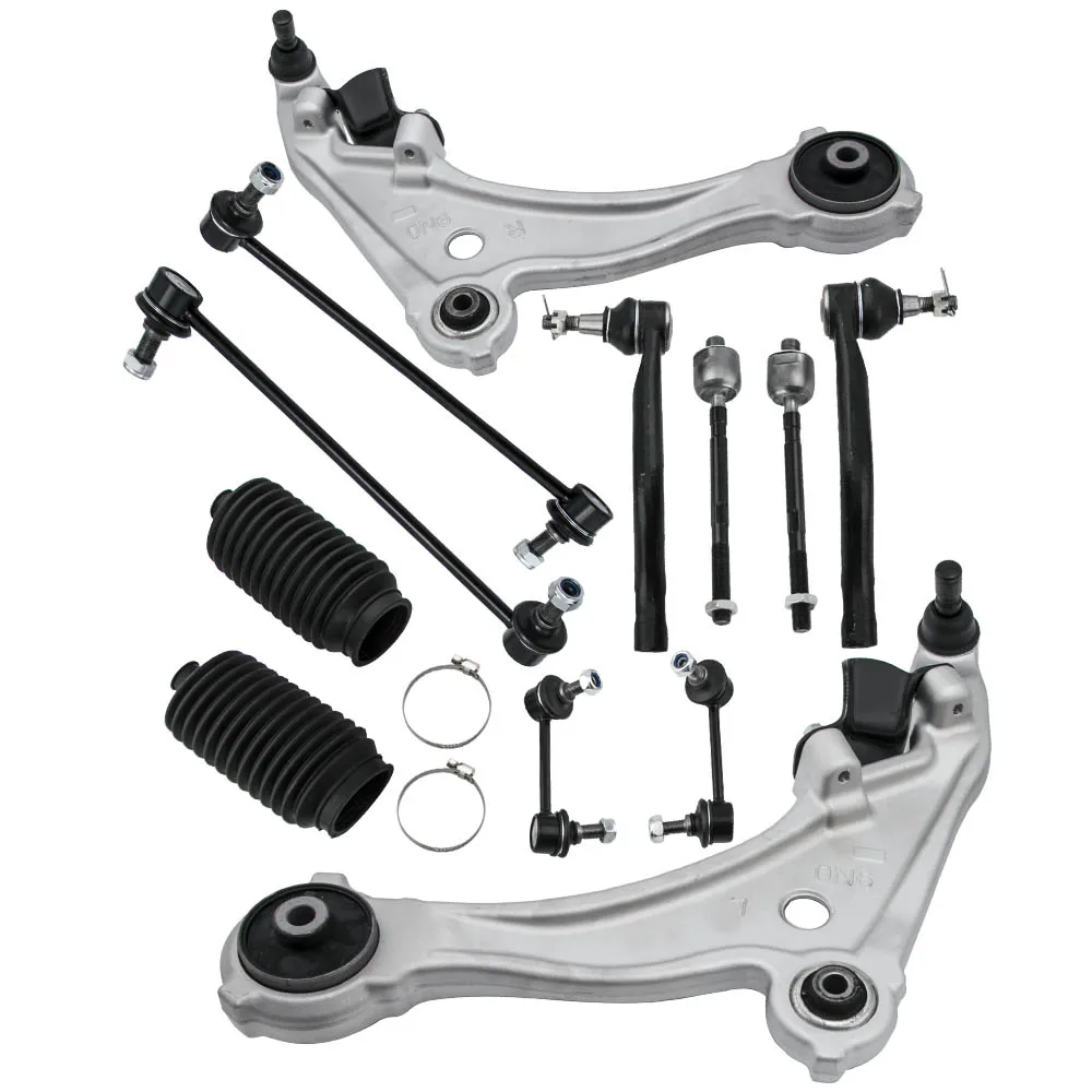 

12 шт. комплект передней подвески, рычаг управления w/Sway Bar Link для Nissan Maxima 2009-2014
