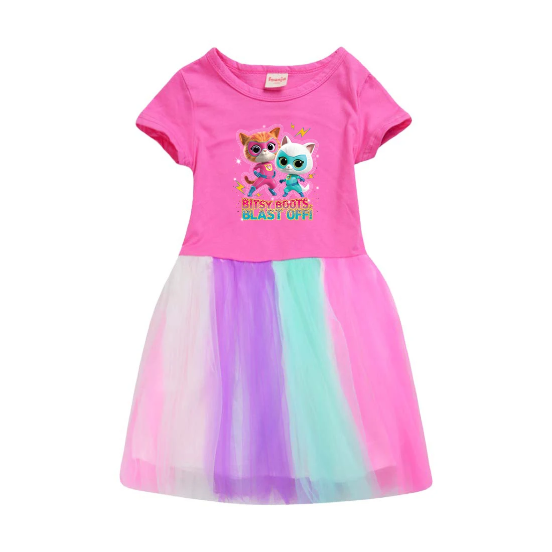 Girls Dresses for Baby Girl Cute Clothing Baby Autumn Clothes Children's Dress SuperKitties Princess Dress Infant Girly Birthday
