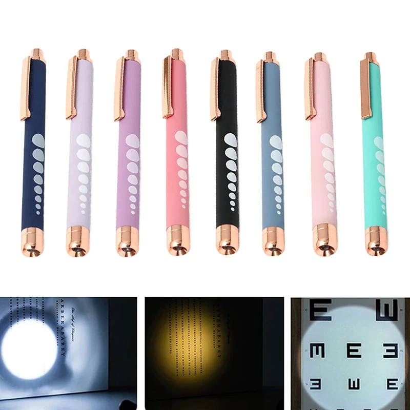 Compact LED Flashlight with Dual Light Modes for Medical Professionals