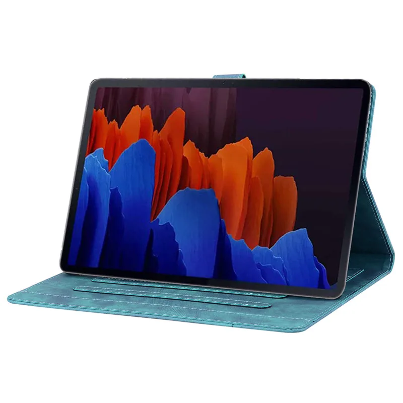 Capa Samsung Galaxy Tab s9 fe Flor 3d Carteira de Gato Tablet Emboss Case Sm-x510 X516 10.9 - Imagem 4