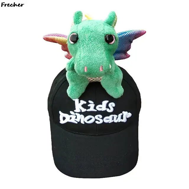 Plush Stuffed Toys Visors Cap Dinosaur Dolls Baseball Caps Family Zoo  Travel Sun Hats 3D Animal Visors Hat Boys Girls Gorras - AliExpress