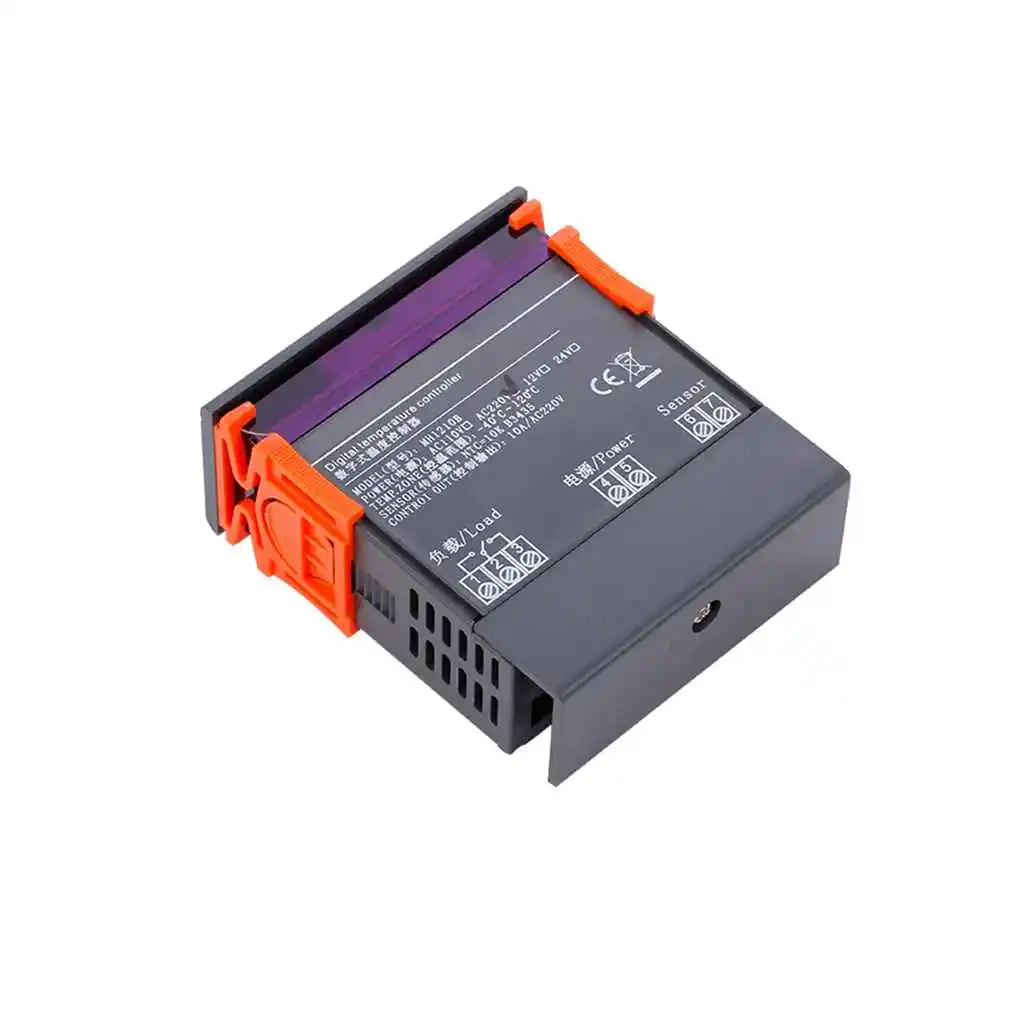 Régulateur De Température Numérique STC-1000 Régulateur Intelligent DC 24 V Thermostat De Refrigerateur Prise En Charge Du Chauffagerefroidissementcorrection De La Temperaturedemarrage Retardealar 87157136