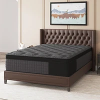 Queen Mattress, 14 Inch Hybrid Mattress with Gel Memory Foam and Individually Pocket Innerspring Euro Top Mattresses Medium Firm 1