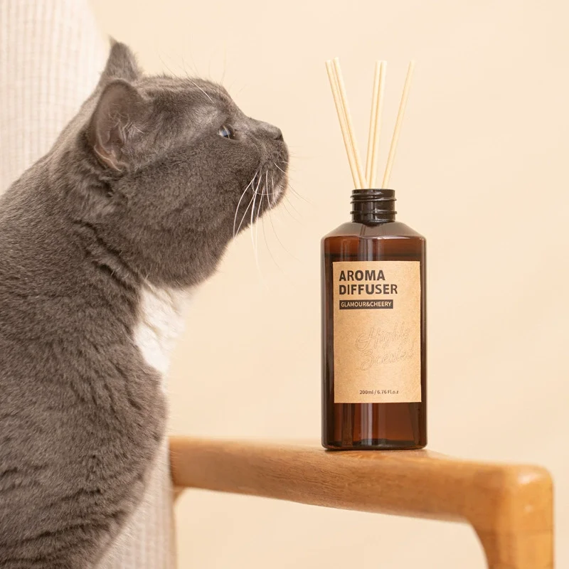 200ML Air Freshener Deodorant Reed Diffuser Supplement Liquid Bedroom Perfume Long Stay Aromatherapy Toilet Household Fragrance