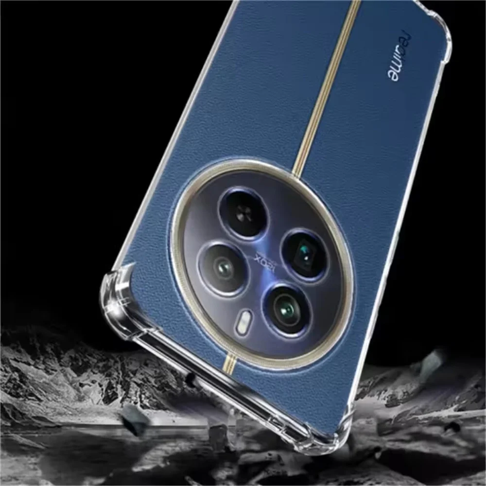 Shockproof Clear Soft Translucent Phone Case with Protective Corners