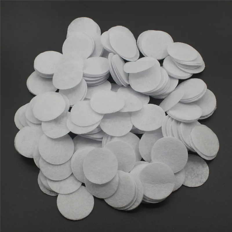Multi-Size Non-Woven Felt Circle Pads for Crafting and Accessories