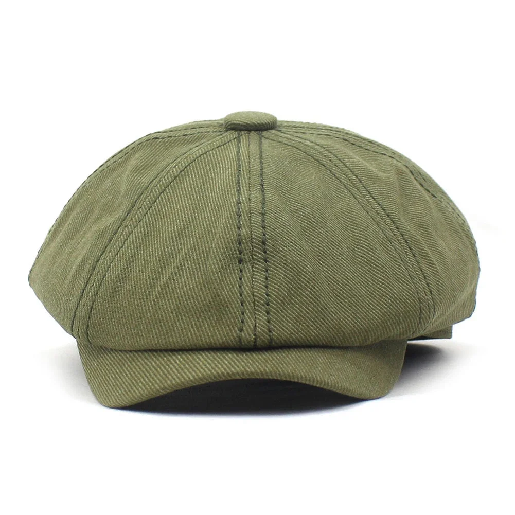 Cap Men Hat Vintage Windproof Accessories Beret Cabbie Casual Classical Cotton Driving Newsboy Daily All Seasons