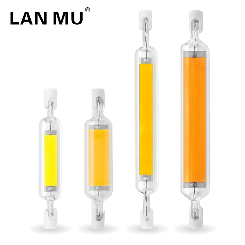 Диммируемая Светодиодная лампа R7S, 78 мм, 118 мм, 5 Вт, 8 Вт, 10 Вт, 20 Вт, точечный светильник R7S 220 В, COB лампа с диммером, стеклянная трубка, замена галогенсветильник 30 Вт, 50 Вт, 100 Вт светодиодная лампа r7s cob высокой мощности стеклянная трубка 78 мм 118 мм лампа cob 110 в переменного тока 120 в 220 в 230 в 240 в 4 5 вт 8 5 вт 13 вт лампа