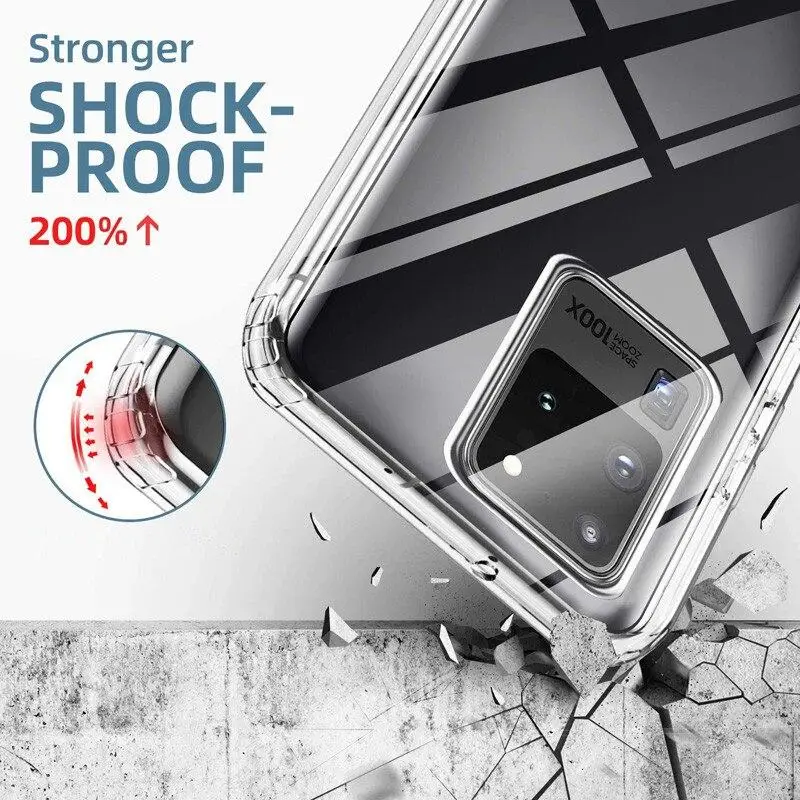 Enhanced 360° Full Body Protective Case with Front and Back Cover
