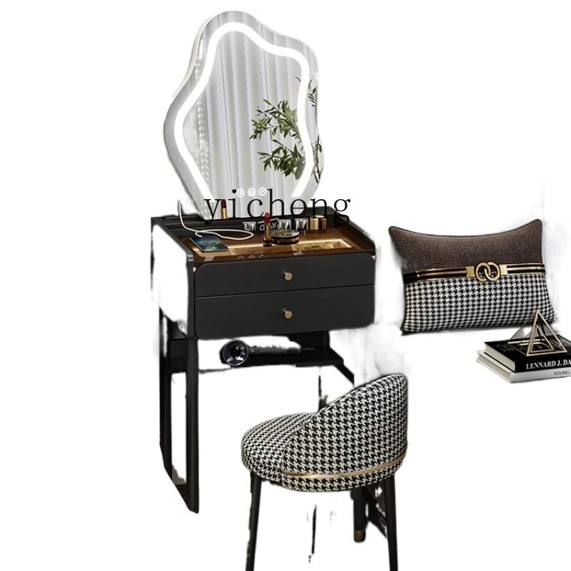 

YY Modern Minimalist 40cm Dressing Table Small Bedroom Makeup Table