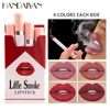 Handaiyan matte lipstick 4pcs/set velvet small cigarette lipstick set that is not easy to fade 1