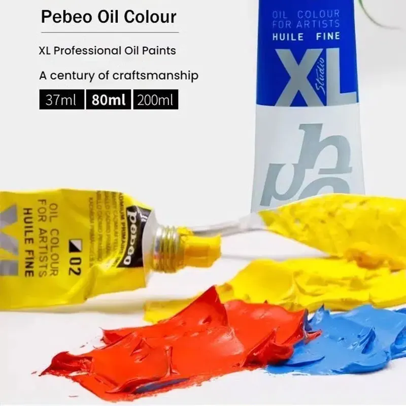 pebeo XL oil paint self-assembly color set 200ml art test painting beginners special painting materials 2
