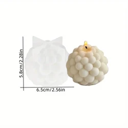 3D Silicone Bubble Ball Candle and Cake Mold (B)