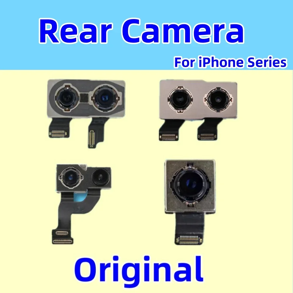 

Rear Camera For iPhone 13 Pro XS Back Camera Rear Main Lens Flex Cable Camera For iphone X XR XSMAX 11 11PRO iphone 12 pro max