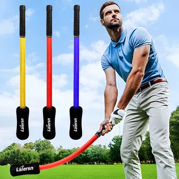 Kaiersn Golf Swing Training Soft Stick Beginner Gesture Correction Training Training Power Stick Foam Swing Golf Training AIDS 1