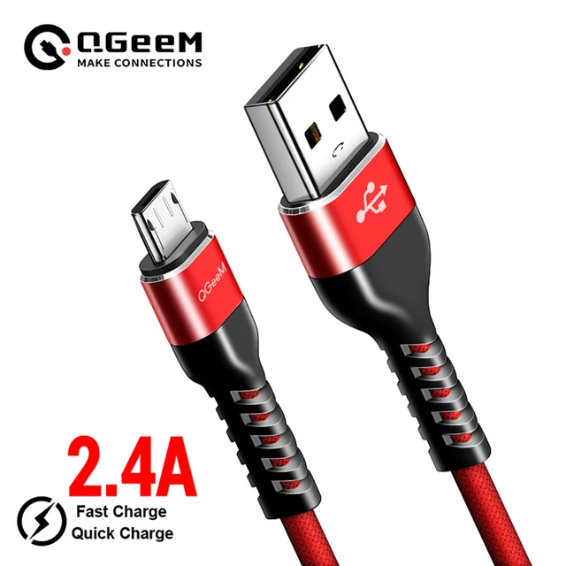 QGeeM Micro USB Cable: A Fast and Reliable Solution for Your Charging Needs