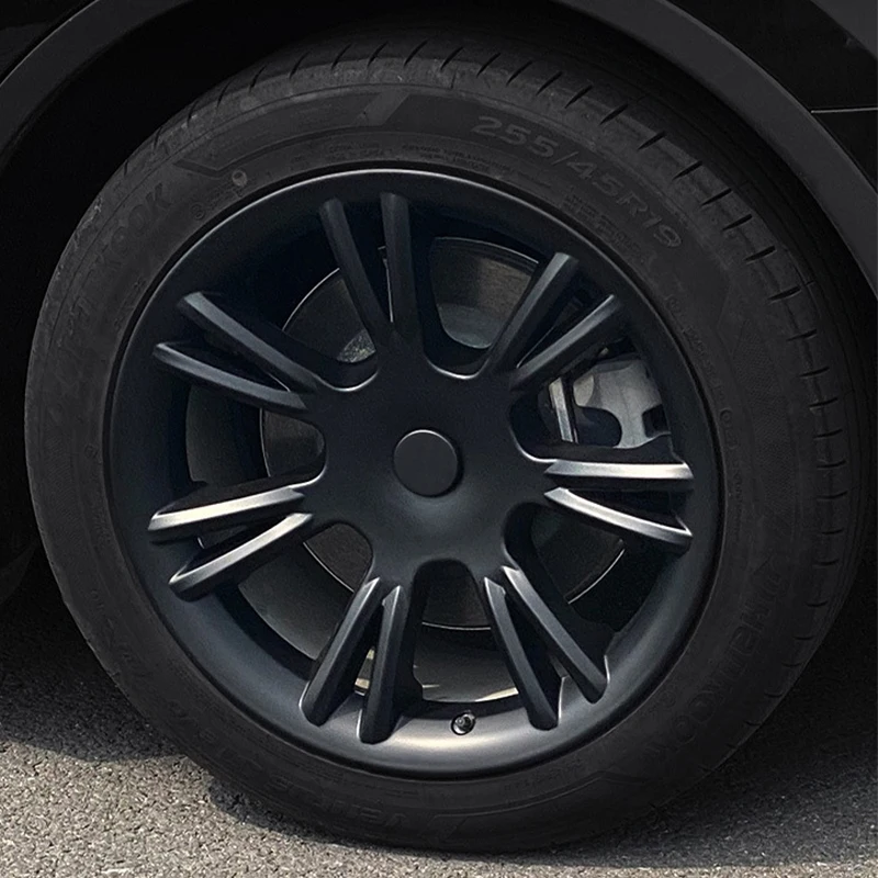 

4 шт., колпачки для ступицы колеса Tesla Model Y 21-22