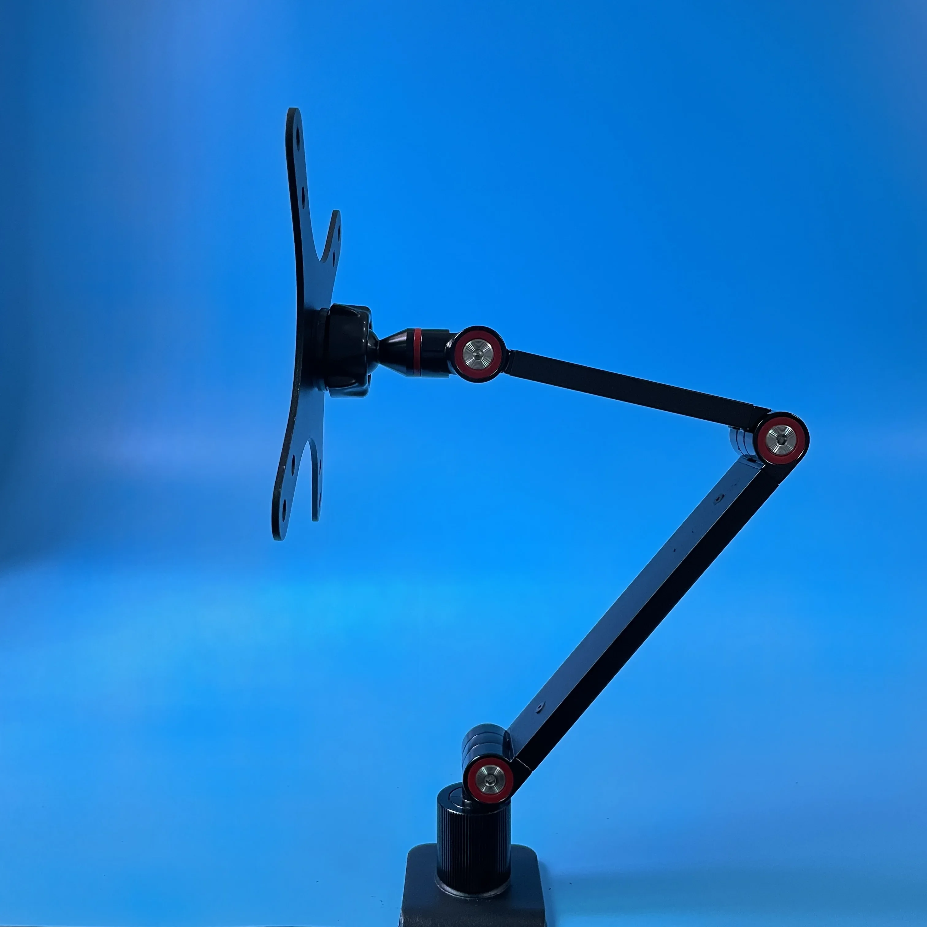 Suporte Portátil do Monitor da Liga de Alumínio Apertado Ajustável Desk Mount Suporte para Vesa 13.3 14 15.6 17.3 Polegada Tela - Imagem 2