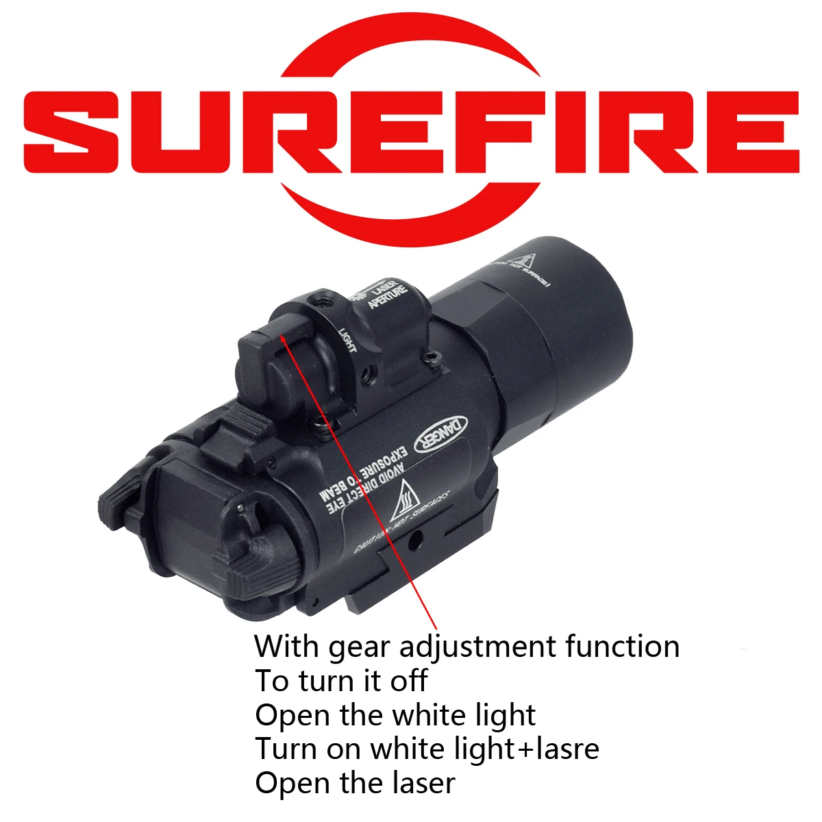 Tactical Hunting Flashlight for Outdoor Use