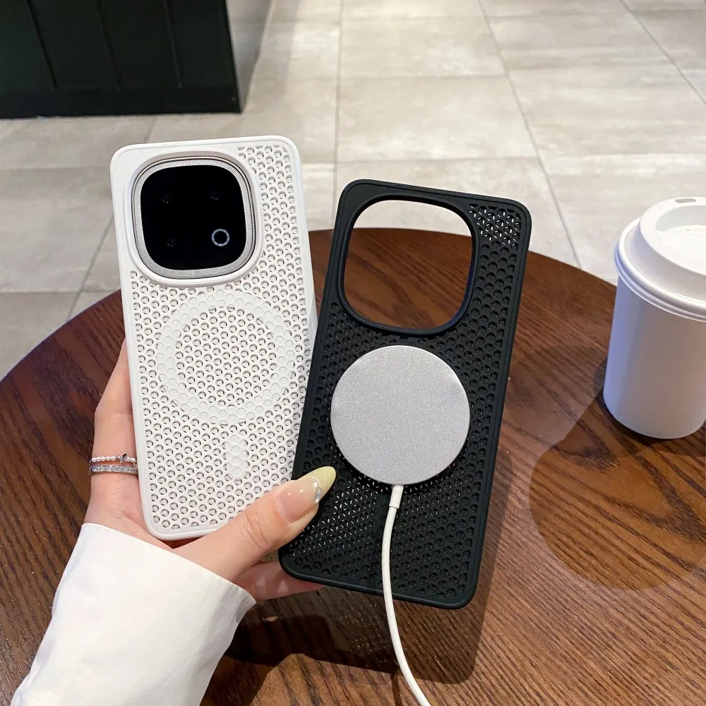 Enhanced Heat Dissipation Magnetic Protective Back Cover Case