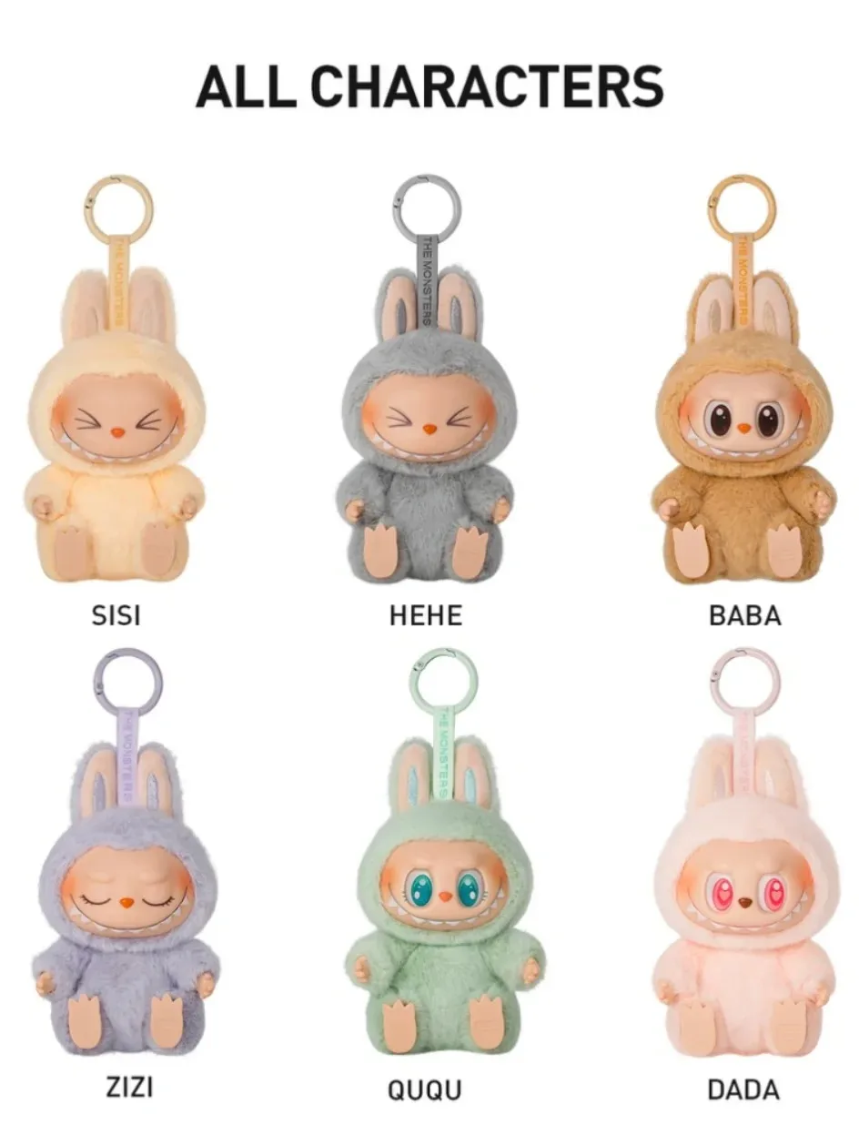 Original POPMART LABUBU The Monsters Have A Seat Blind Box Macaron