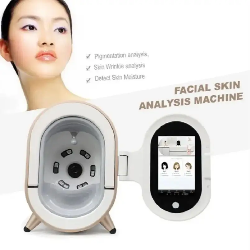 

3D AI Face Skin Scanner Analyzer Machine with Big Screen Portable Magic Mirror Visia Facial Diagnosis System Beauty Equipment