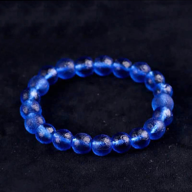 Colorful Meteorite Bracelet Five Elements Bagua Meteorite Bracelet Round Bead Handle Jewelry Bracelet Wholesale