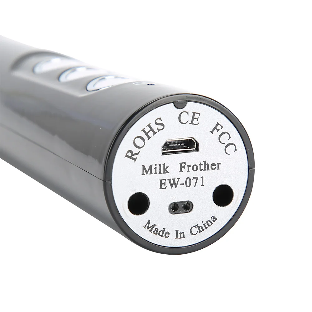 Handheld Automatic Milk Frother, Electric Milk Frother, USB Charging, 3 Speeds, Egg Beater, Milk Shaker for Home Kitchen 5