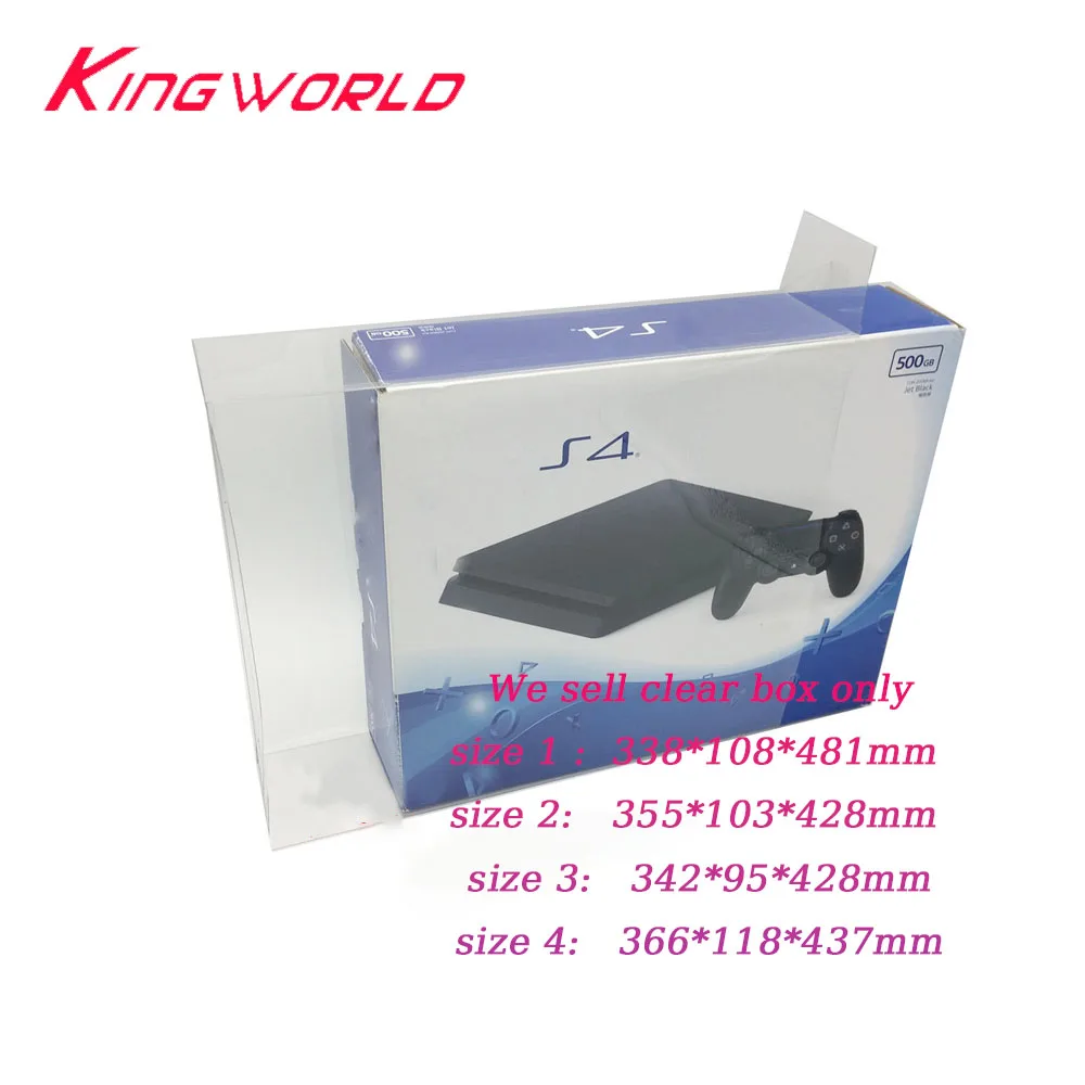 Cover Protettiva Trasparente Per Animali Domestici Per Ps4 1100 1200 2000 Japan Usa Version Console Di Gioco Clear Display Collection Storage Box