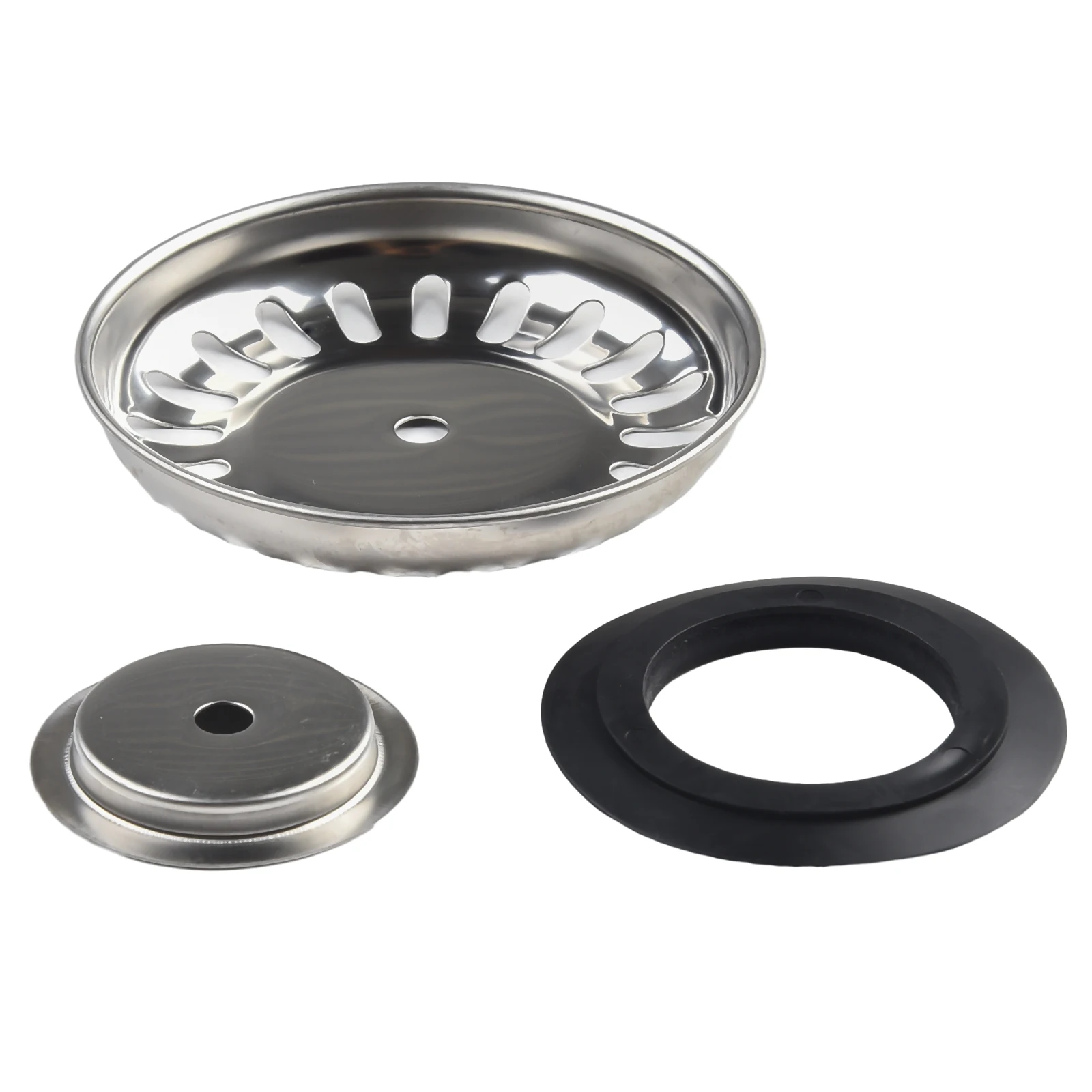 Description Picture 6 of itemKitchen Sink Strainer Replacement Waste Plug Basin Drain Filter Stainless Steel Anti-Clogging Sink Food Catcher Basket80/82/84mm