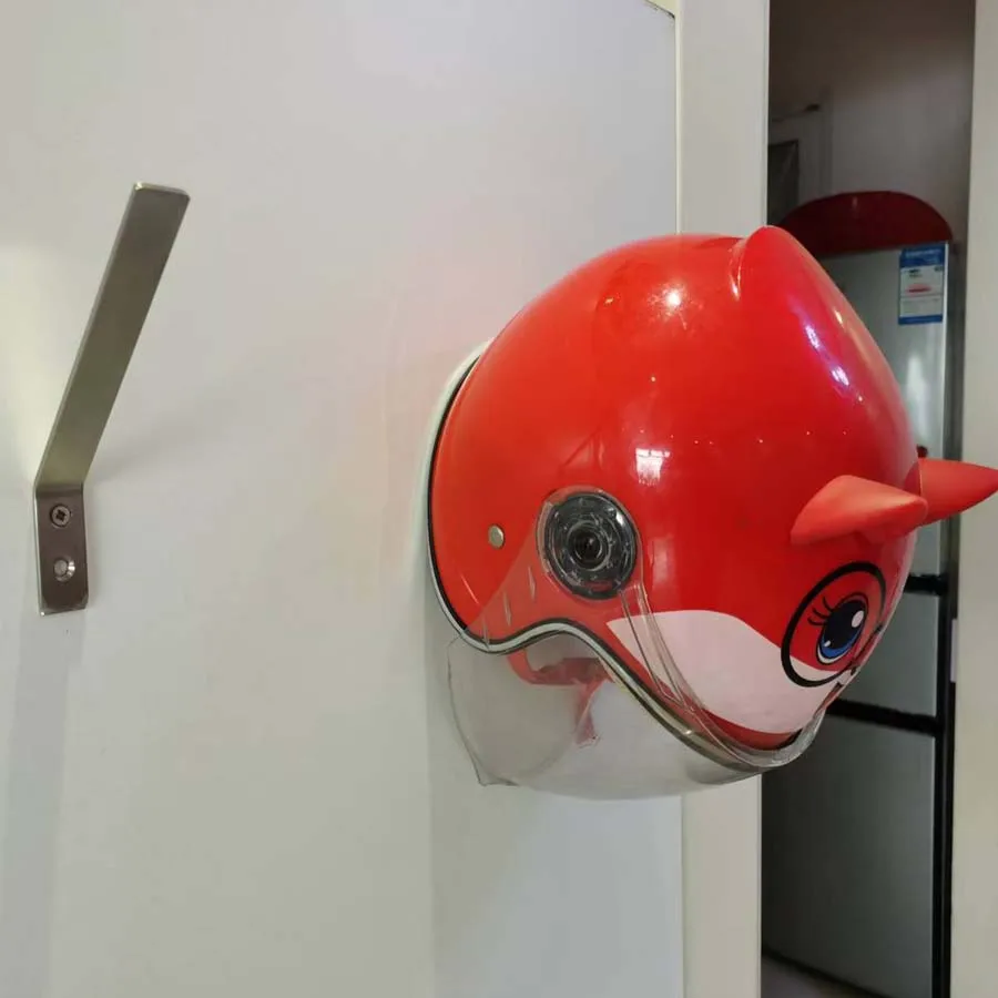 Motorcycle Helmet Hook Racks Home Luggage Jacket Holder Wall Mount Hooks Motorbike Scooter Helmet Display Hanger Stand Bracket
