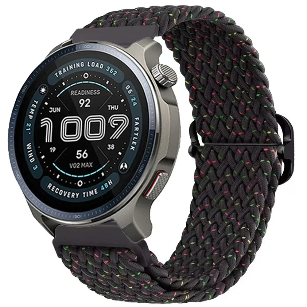 Sport Nylon Strap, 22mm/20mm Adjustable Watchband Bracelet