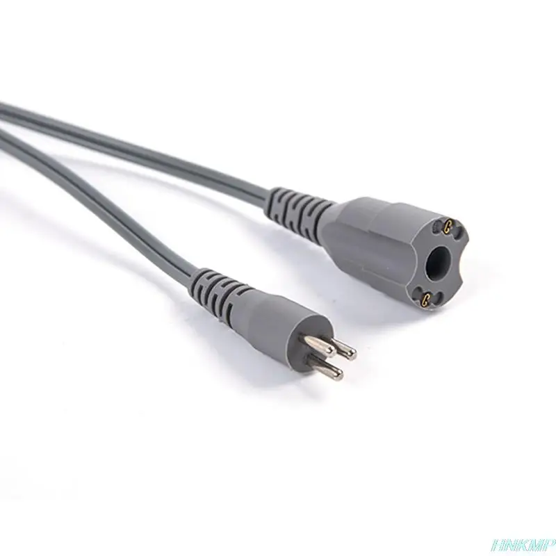 30000 RPM Strong Machine Accessory Electric Nail Drill Handpiece Cord Power Cable For Electric Nail Drill 10mm Gray Handle Rope electric nail drill electric nail grinder