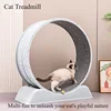 Treadmill for cats, treadmill for cats to parkour at home and small dogs, easy-to-assemble exercise rollers for cats, durable pl 1