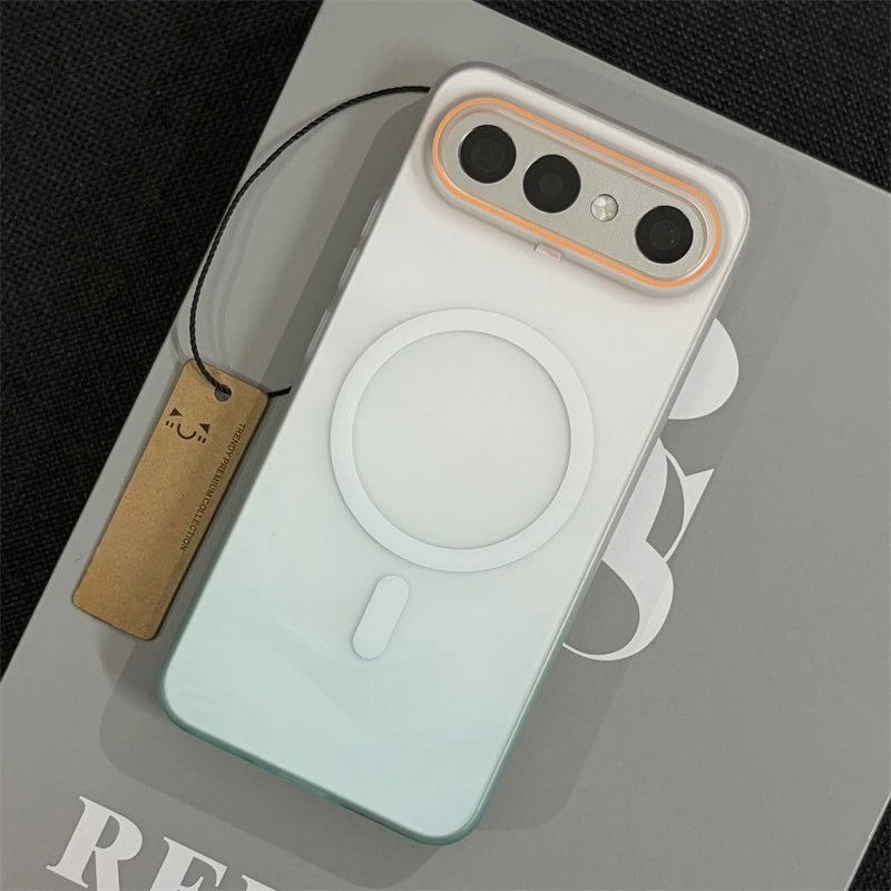 Ultra-Thin Frosted Magnetic Gradient Shockproof Phone Case