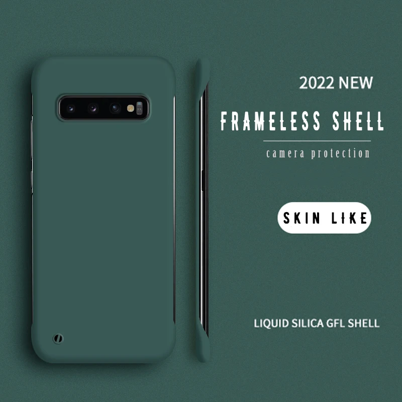 Designer Schlanke Dünne Matte Telefon Abdeckung Fall Für Samsung S24 S23 S22 S21 S20 FE S10 Plus Stoßstange Note 20 Ultra 10 Plus Klassische Fälle_voghion.com