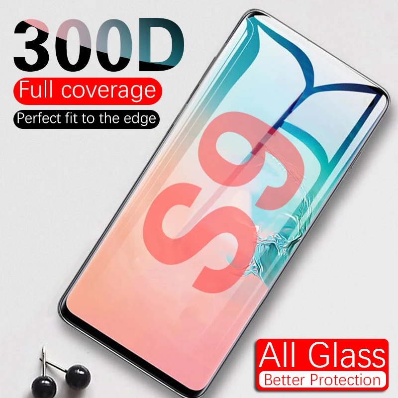 300D Full Tempered Glass For Samsung Galaxy S21 S22 S23 Plus Ultra Fe Screen Protector Note 20 10 9 Plus S22 S20 S9 S10 Glass
