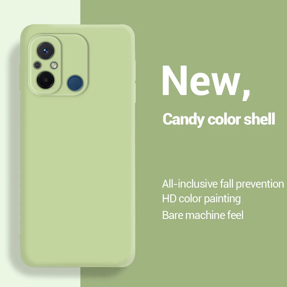 Premium Liquid Silicone Shockproof Phone Cover with Built-in Flannel Lining