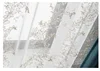 Living Dining Room Bedroom Princess Style Embroidered Lace Curtains Curtains 5