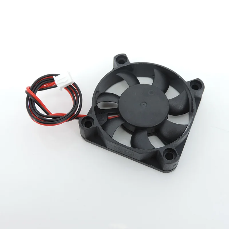 Refroidisseur de processeur pour ordinateur, mini ventilateur de refroidissement, petit ventilateur d'accès, imprimante 3D, 2 broches, 50x50x10mm, H2, DC 5010, 5V, 12V, 24V