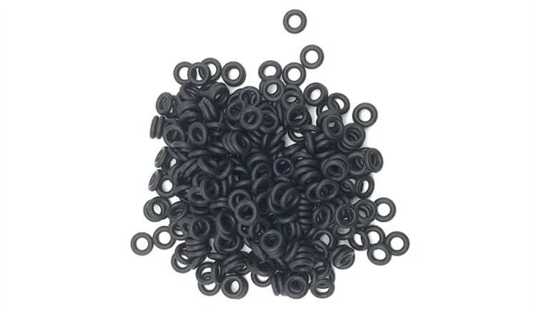 10Pcs EPDM o Rings CS 2.5mm OD 6mm ~ 160mm Acid and Alkali Resistance Water Resistance Friction Resistance o-ring Black